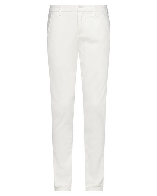 Dondup White Trouser for men