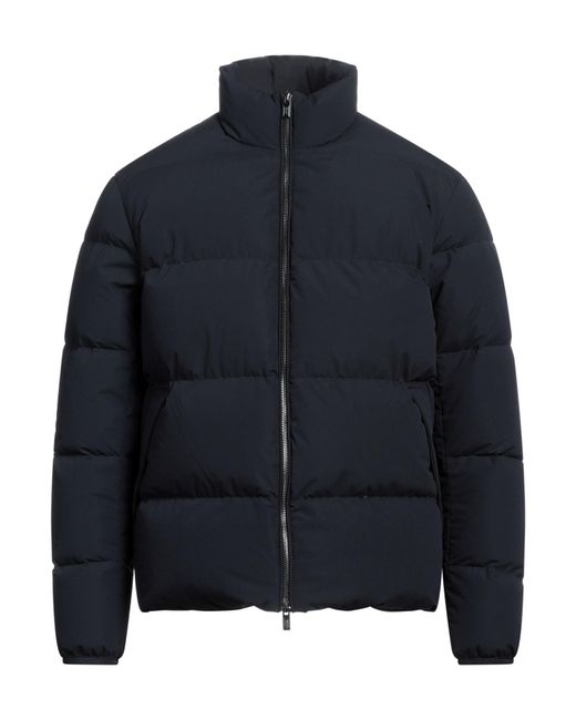 Emporio Armani Blue Down Jacket for men