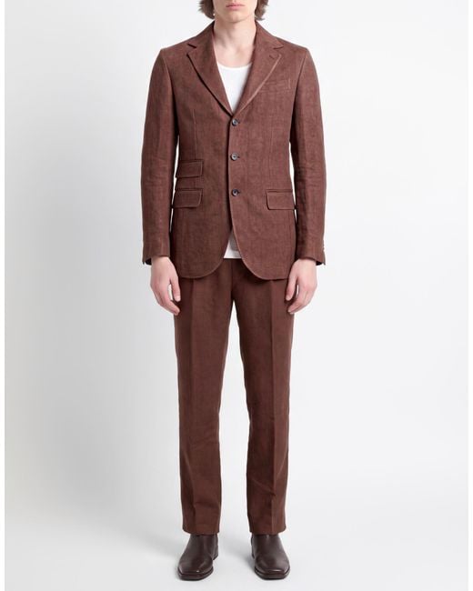 Traje De Petrillo de hombre de color Red