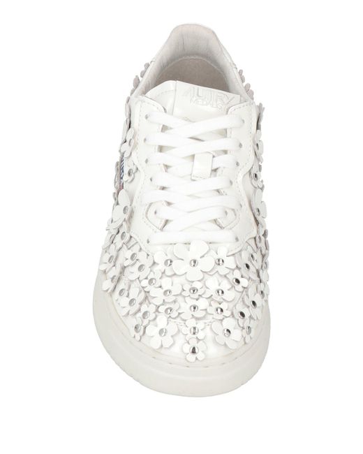 Autry White Trainers