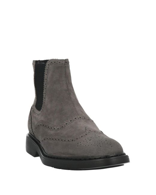 Hogan Black Ankle Boots for men