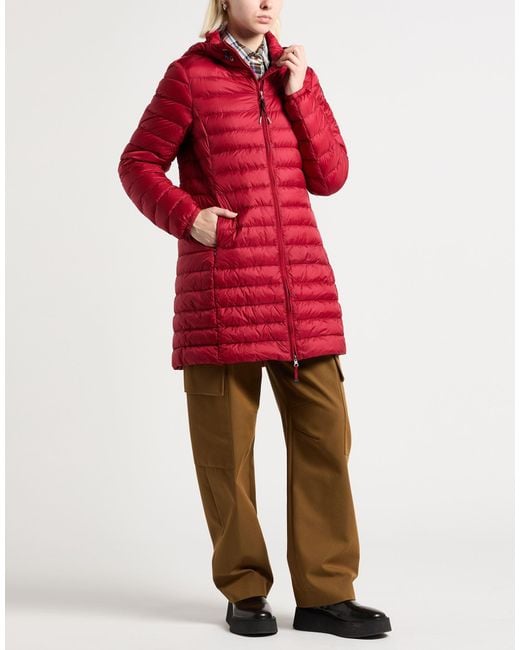 Parajumpers Red Puffer Polyamide