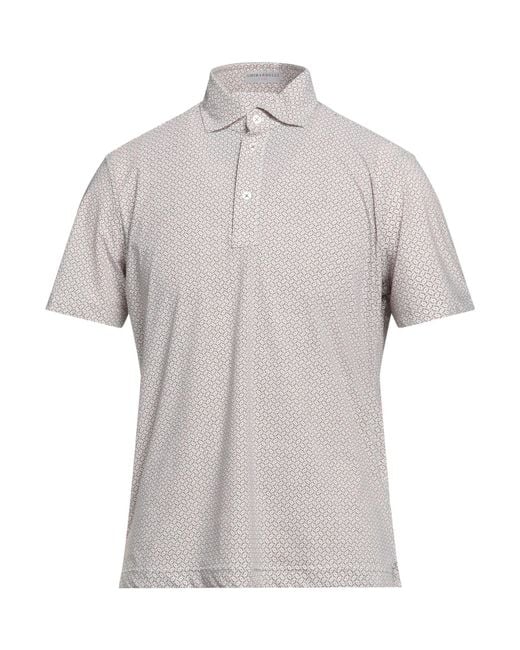 Ghirardelli Gray Polo Shirt for men