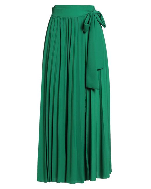 P.A.R.O.S.H. Green P.A.R.O..H. Maxi Skirt Polyester