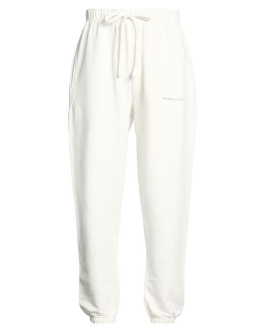 Ih Nom Uh Nit White Trouser for men
