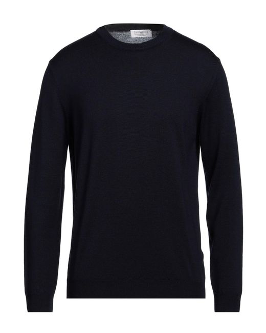 Bellwood Blue Midnight Sweater Merino Wool for men
