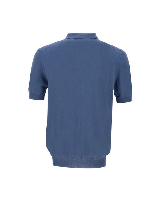 K-Way Poloshirt in Blue für Herren