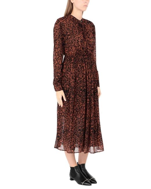 Calvin Klein Brown Maxi Dress