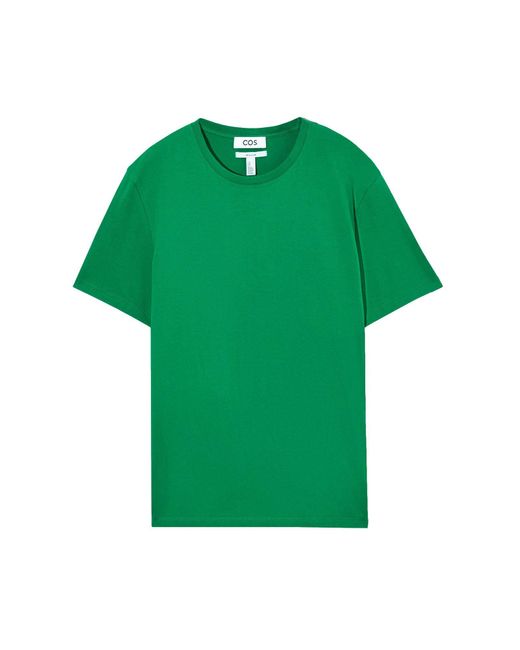 COS Green T-shirt for men