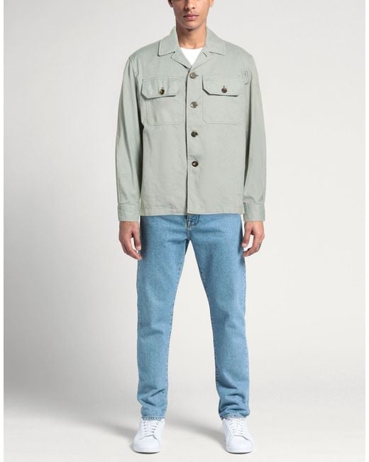 Doppiaa Gray Jacket Polyester, Cotton for men