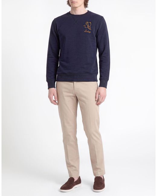 Sealup Blue Sweatshirt Cotton, Polyester for men