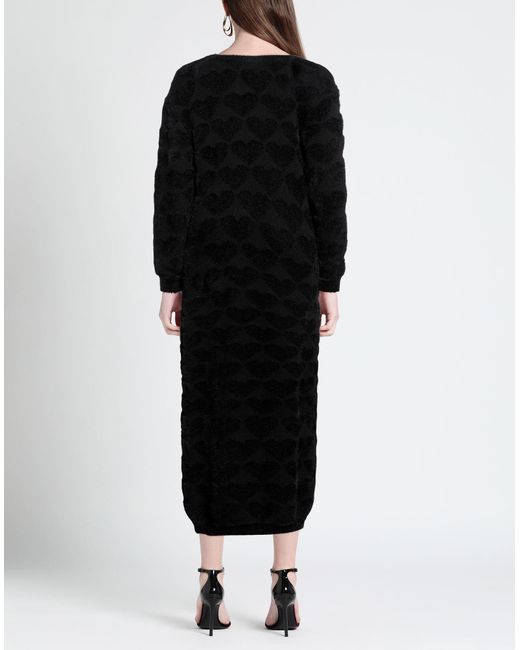VANESSA SCOTT Black Midi Dress