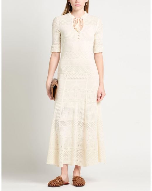 Zadig & Voltaire White Maxi Dress Cotton