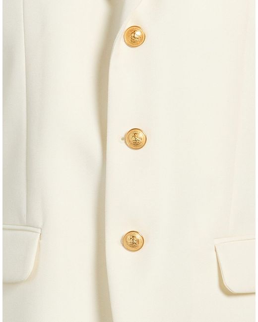 DSquared² Natural Blazer Polyester, Virgin Wool for men