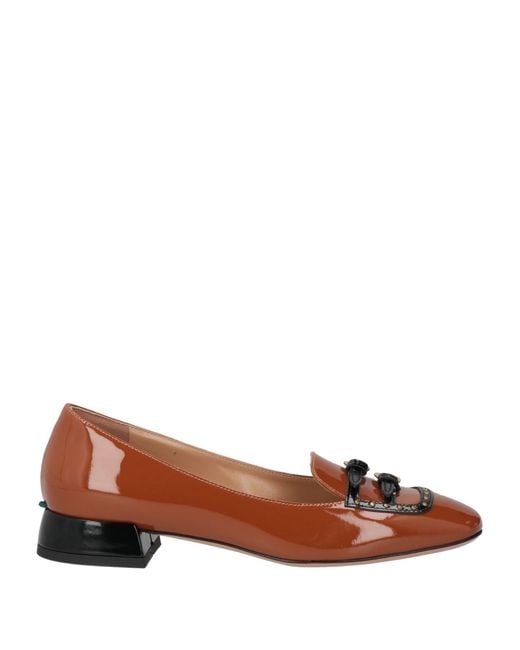 A.Bocca Brown Loafers