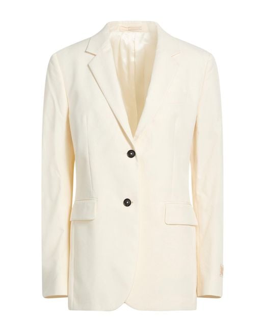 Massimo Alba White Blazer Cotton