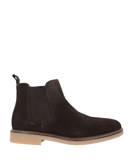 Liu Jo Brown Dark Ankle Boots Leather for men