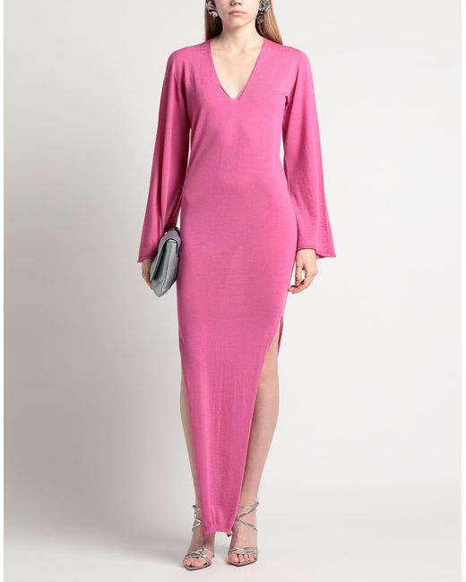 Rick Owens Pink Maxi Dress
