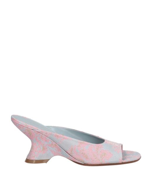 Dries Van Noten Pink Sandals