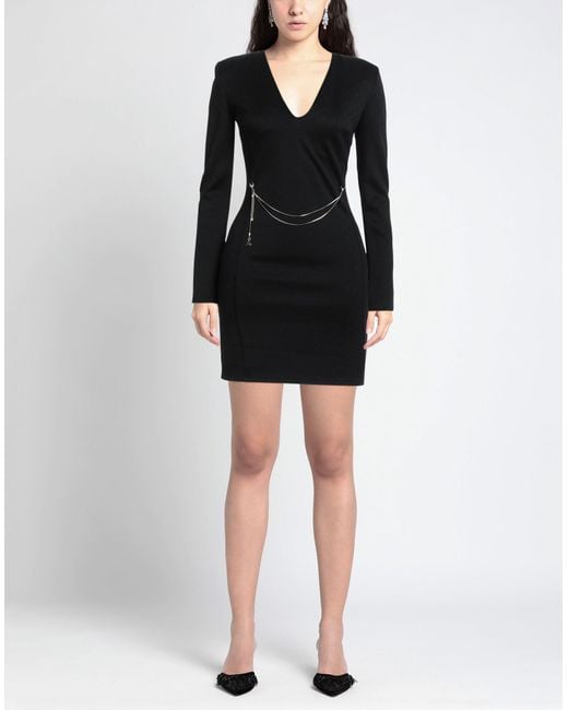 Patrizia Pepe Black Mini Dress
