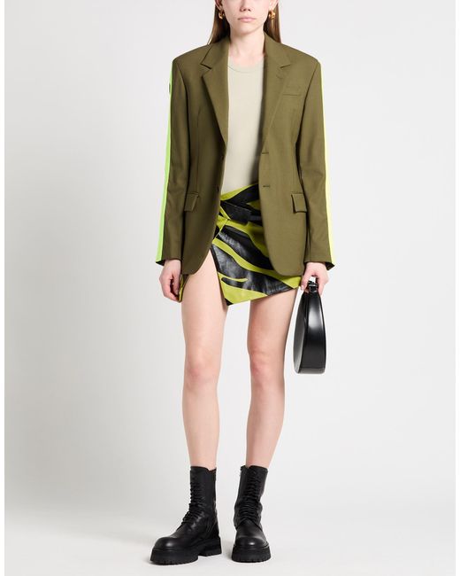 MSGM Green Blazer
