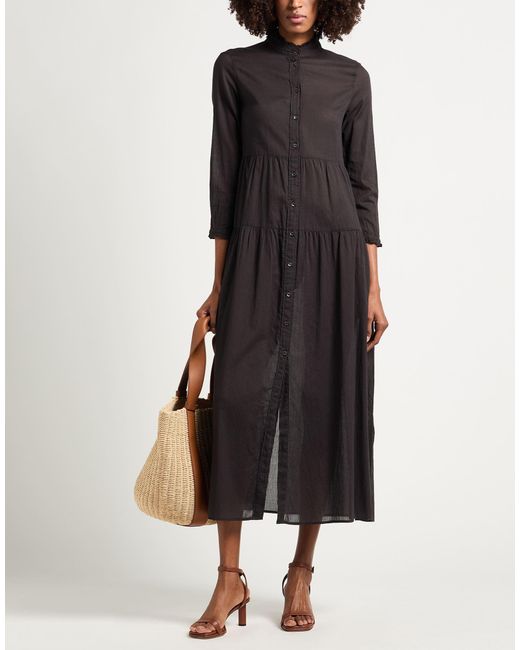 Aspesi Black Maxi Dresses