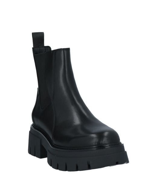 Ash Black Ankle Boots