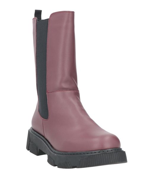 Tosca Blu Purple Ankle Boots