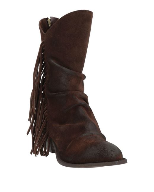 Ovyè Brown Ankle Boots