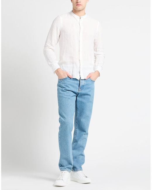 Blauer White Shirt for men