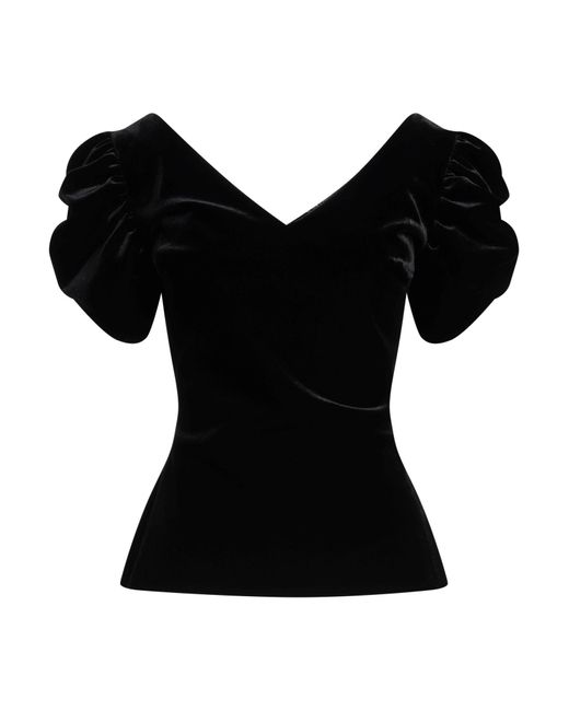 Top La Petite Robe Di Chiara Boni de color Black