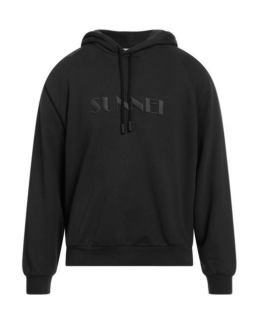 Sunnei Black Sweatshirt for men