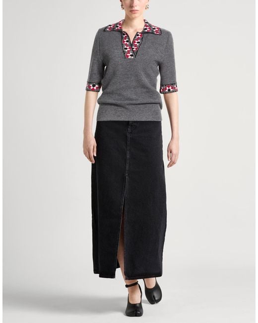 Boutique Moschino Gray Sweater Virgin Wool, Cashmere
