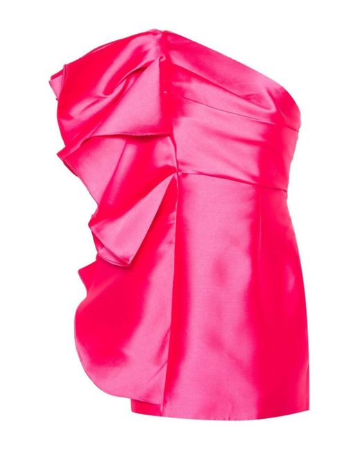 Robe courte Solace London en coloris Pink