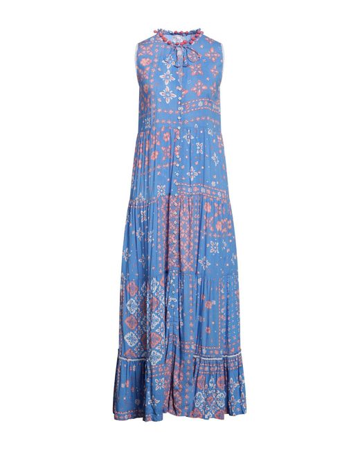 Poupette Blue Midi Dress