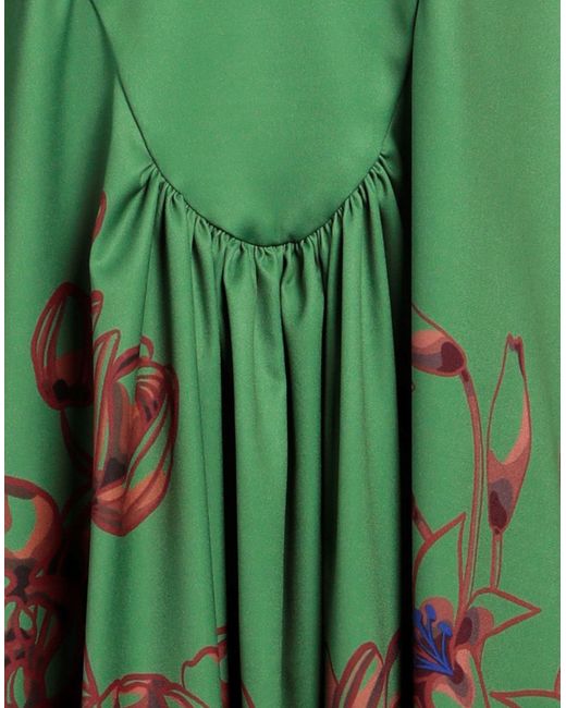 Kika Vargas Green Maxi Dress