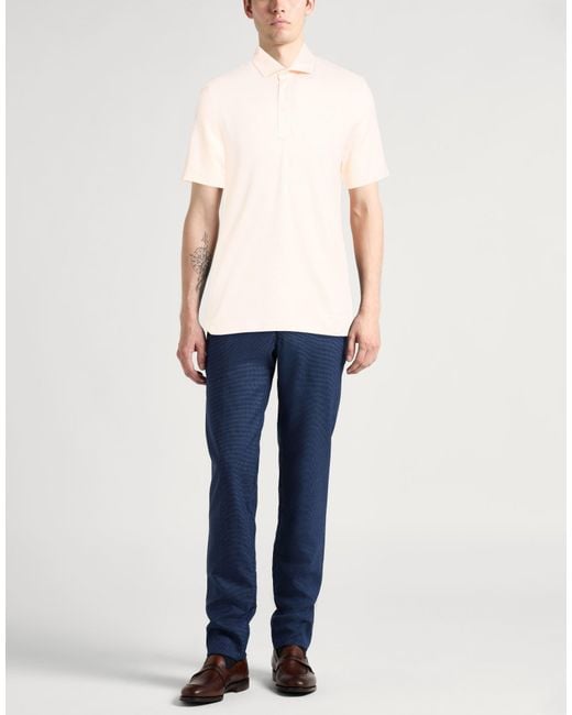 Polo Brunello Cucinelli de hombre de color White
