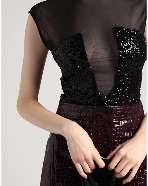 Pinko Black Top Polyamide, Elastane