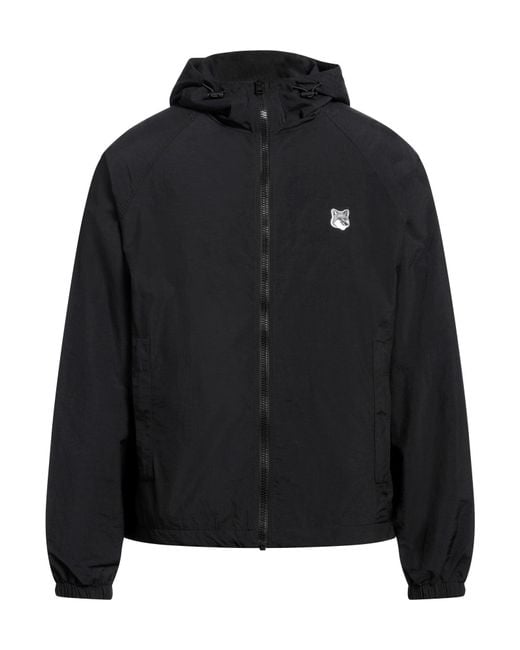 Maison Kitsuné Black Jacket for men