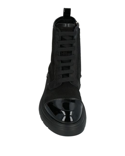 Ferragamo Black Ankle Boots