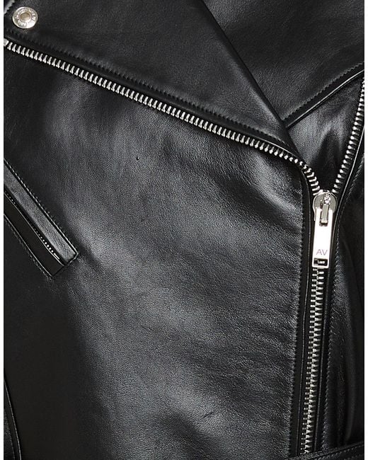 Alexandre Vauthier Black Jacket Lambskin