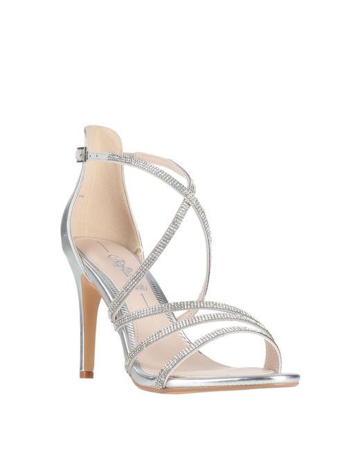 Buffalo White Sandals
