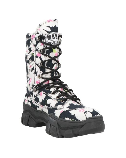 MSGM Black Stiefelette