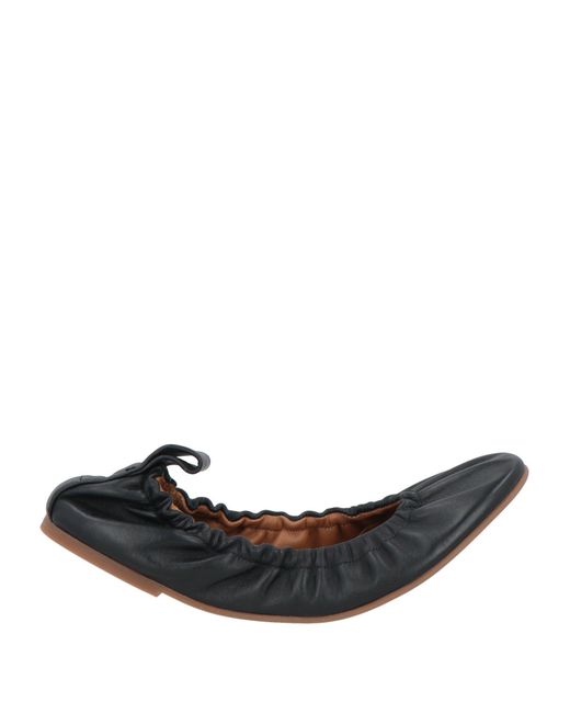 Atp Atelier Black Ballet Flats