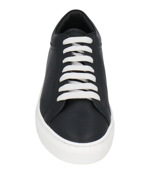 Emporio Armani Black Trainers