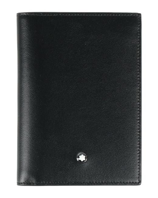 Montblanc Black Cardholder Leather