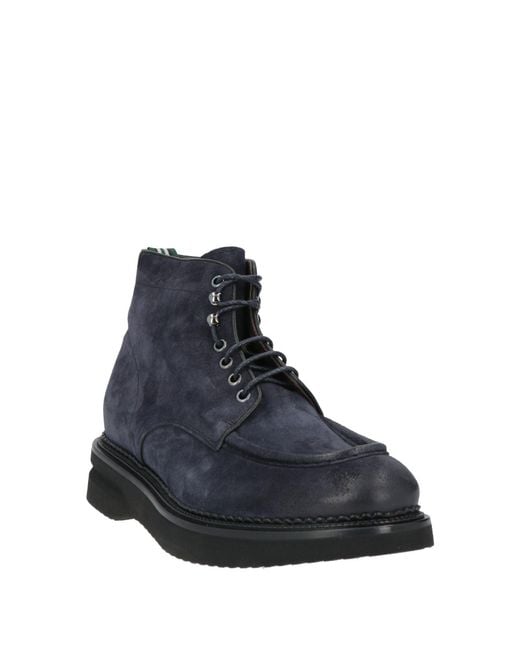 Green George Blue Ankle Boots Leather for men
