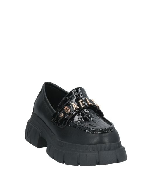 Gaelle Paris Black Loafers