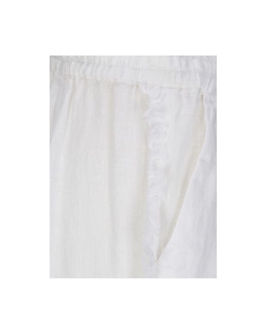 Pantalon P.A.R.O.S.H. en coloris White