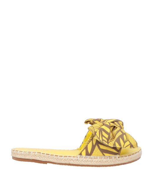 Twinset Yellow Espadrilles
